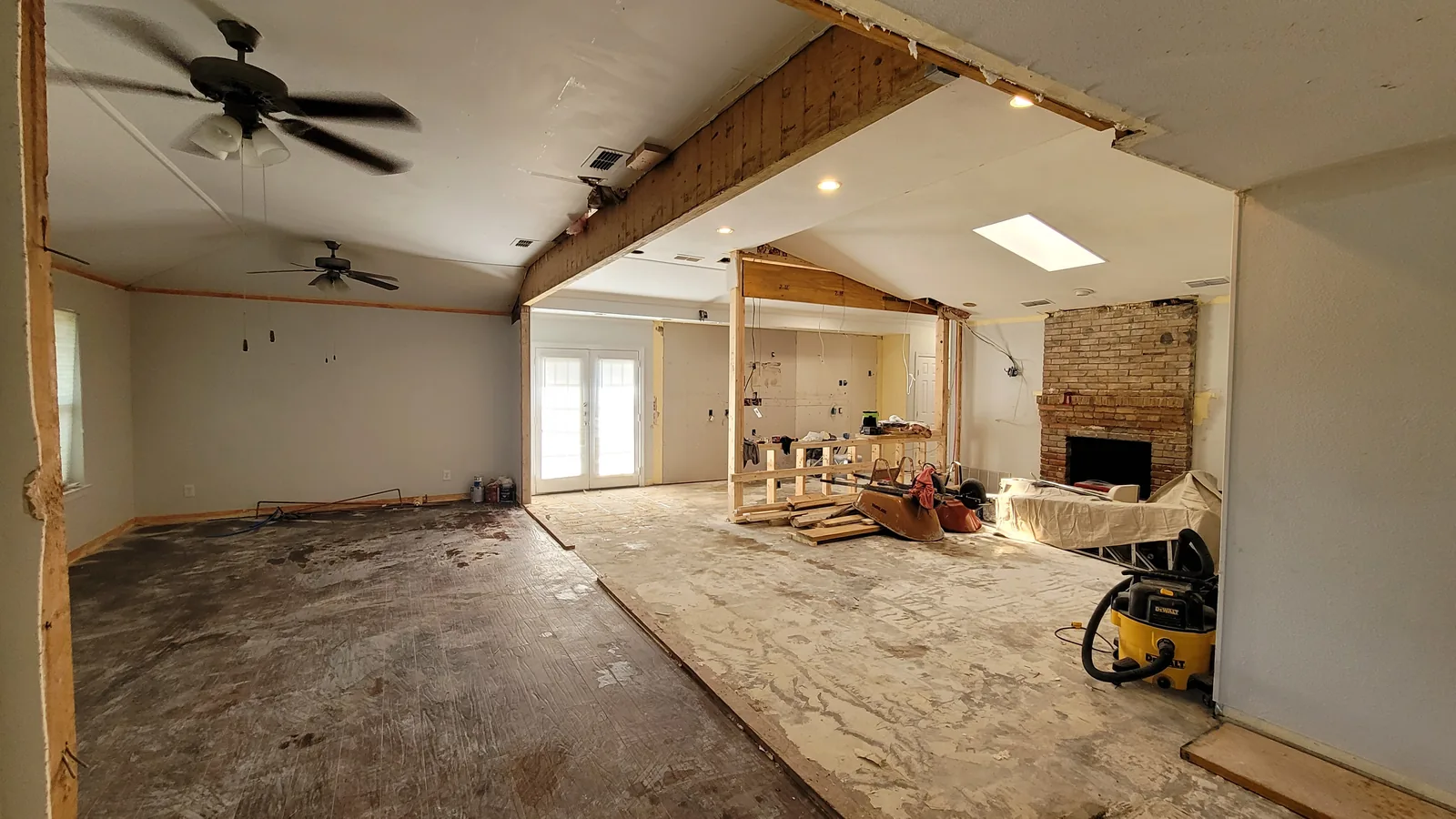 Demo & rebuild Stage 2